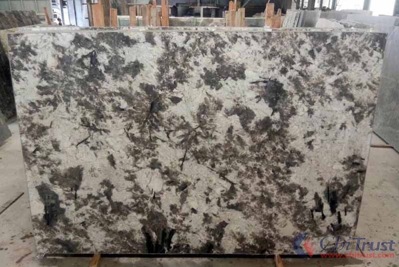 New arriving Alps White Granite For Countertop